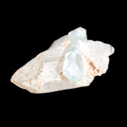 Blue/Clear double-terminated Aquamarine (22mm) and Calcite crystal 36mm 56.1ct 11.2g Rocks and Things