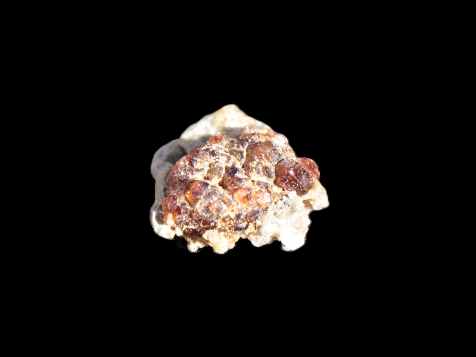 Tiny Spessartine Garnet cluster 16mm 14.6ct 2.9g Rocks and Things