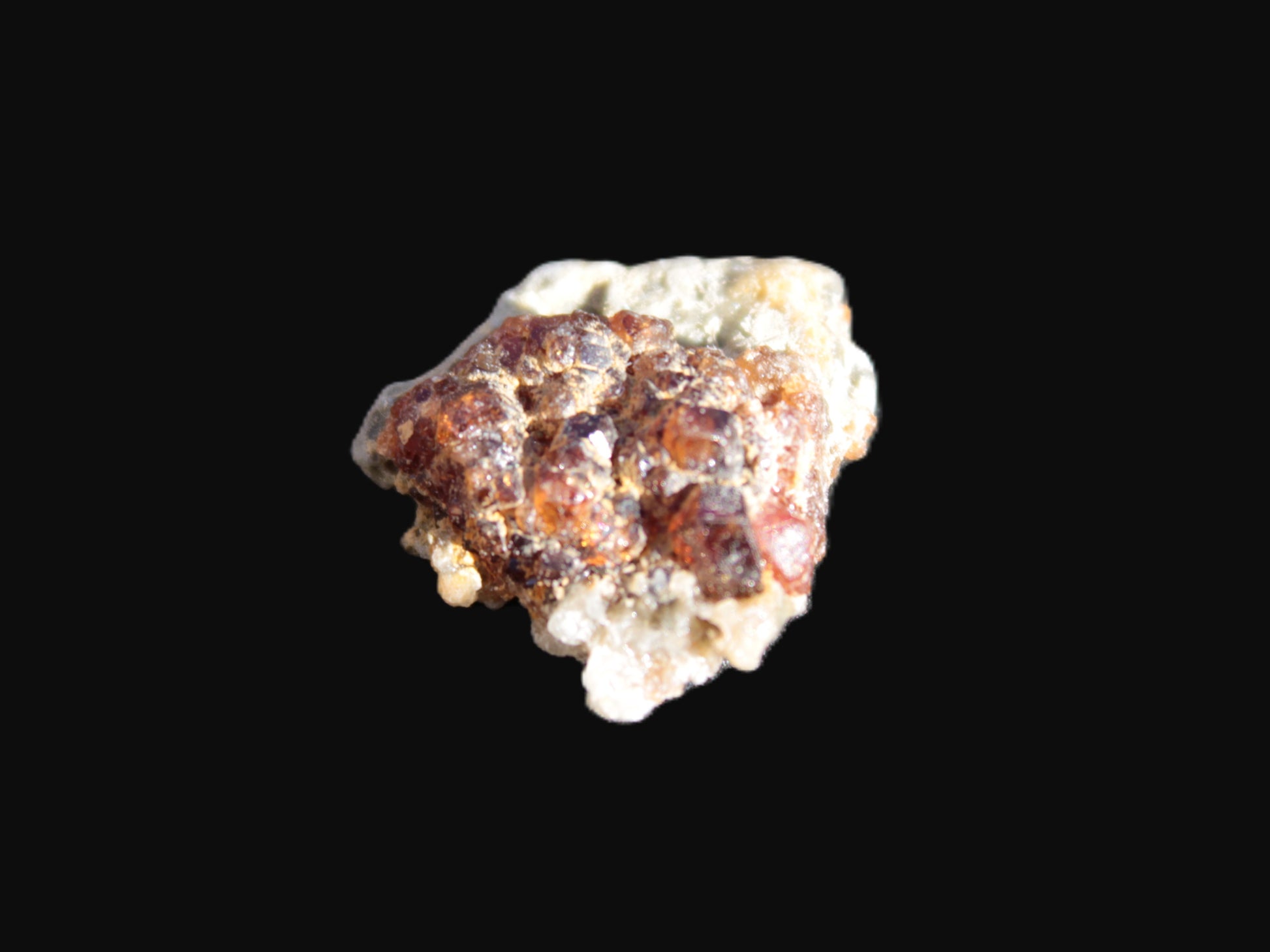 Tiny Spessartine Garnet cluster 16mm 14.6ct 2.9g Rocks and Things