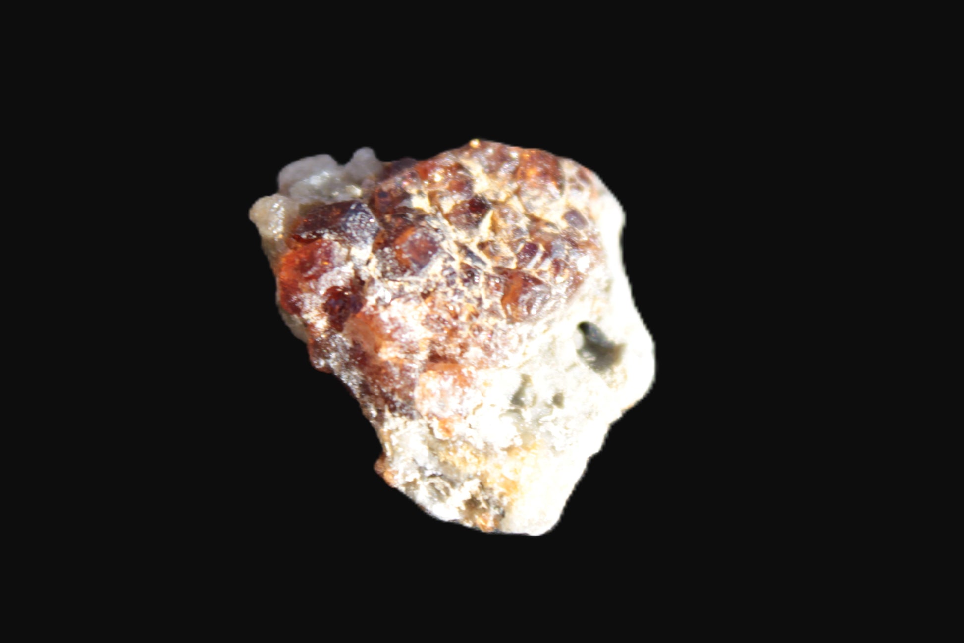 Tiny Spessartine Garnet cluster 16mm 14.6ct 2.9g Rocks and Things