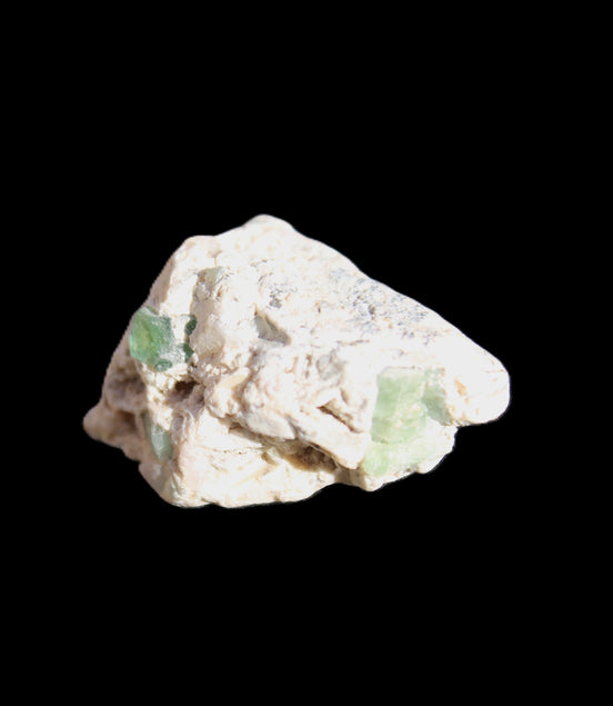 Tiny Emerald crystal with Green Tourmaline in matrix from Afghanistan 22.5ct 4.5g Rocks and Things