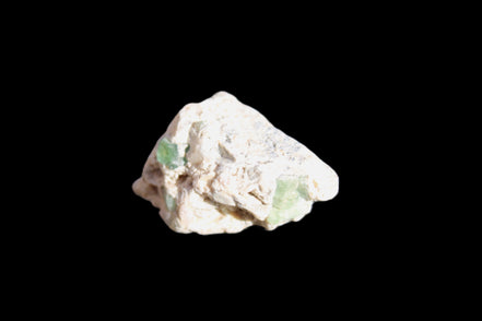 Tiny Emerald crystal with Green Tourmaline in matrix from Afghanistan 22.5ct 4.5g Rocks and Things