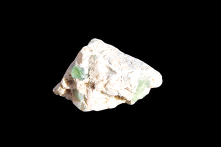 Tiny Emerald crystal with Green Tourmaline in matrix from Afghanistan 22.5ct 4.5g Rocks and Things