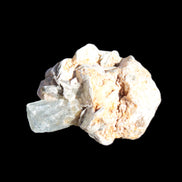 Terminated Aquamarine & Heliodor crystal 21mm with Lepidolite & Feldspar 52.1ct  10.4g Rocks and Things