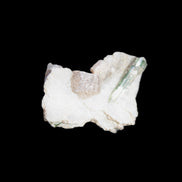 Green Tourmaline crystal on winged Muscovite with Lepidolite cluster 32mm 28.2ct 5.6g Rocks and Things