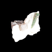 Green Tourmaline crystal on winged Muscovite with Lepidolite cluster 32mm 28.2ct 5.6g Rocks and Things