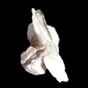 Green Tourmaline crystal on winged Muscovite with Lepidolite cluster 32mm 28.2ct 5.6g Rocks and Things