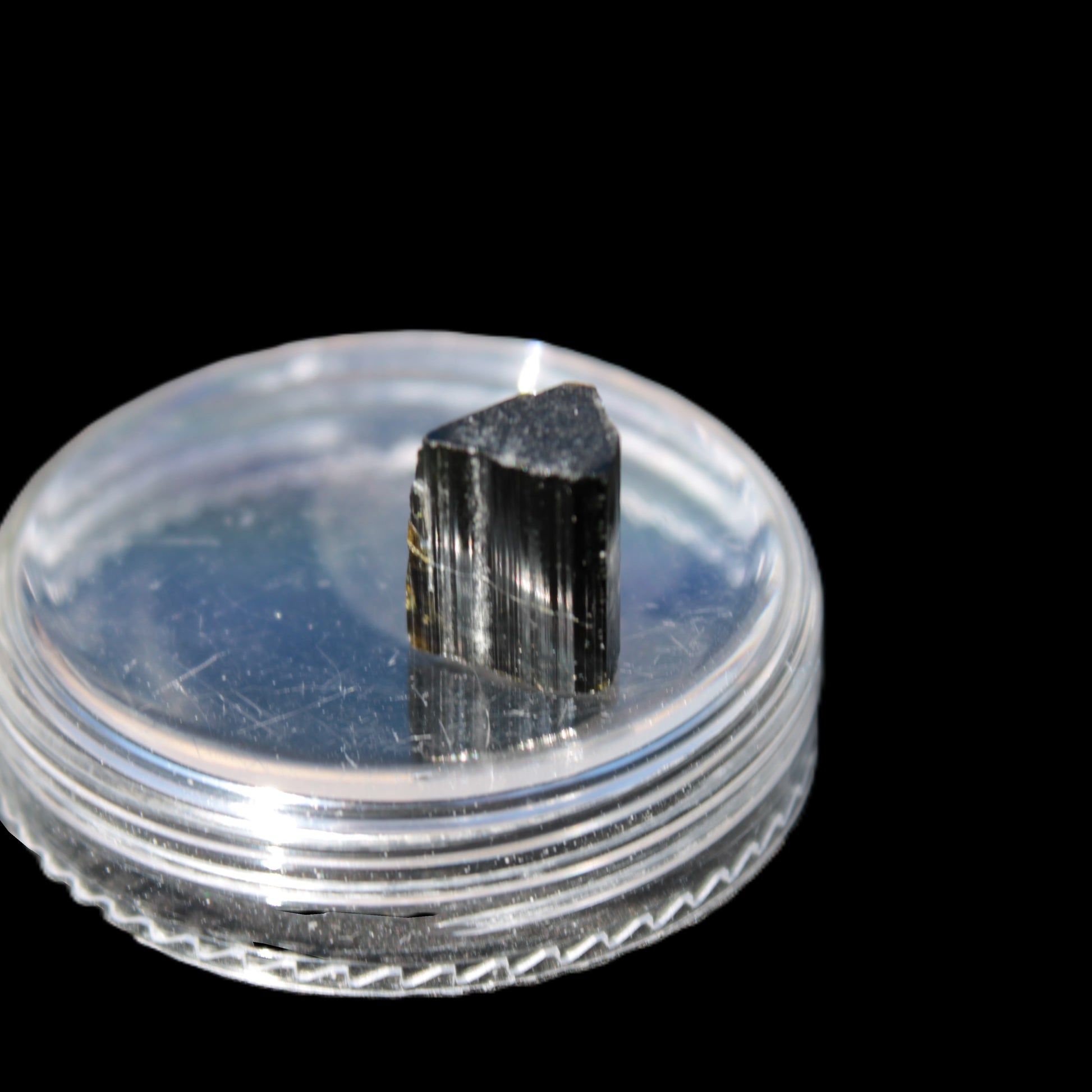 Dark Black Green Tourmaline 12mm 8ct 1.6g Rocks and Things