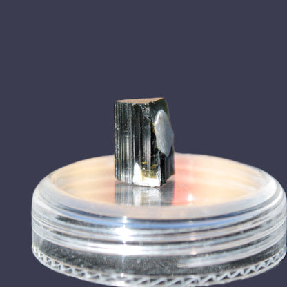 Dark Black Green Tourmaline 12mm 8ct 1.6g Rocks and Things