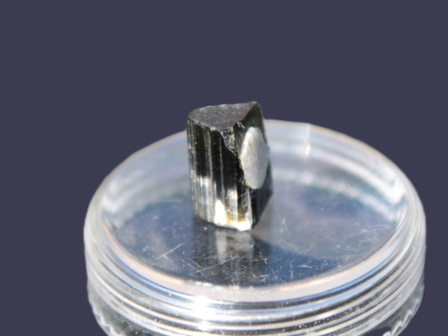 Dark Black Green Tourmaline 12mm 8ct 1.6g Rocks and Things