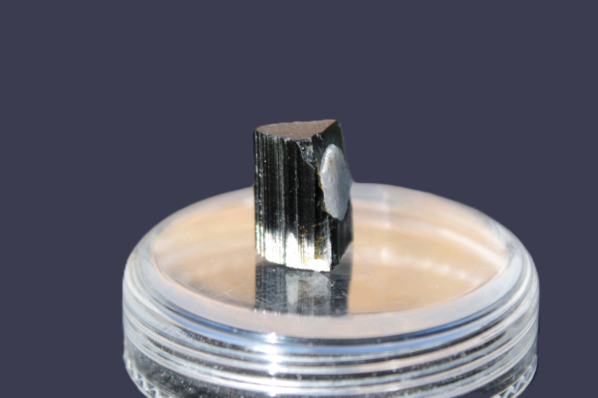 Dark Black Green Tourmaline 12mm 8ct 1.6g Rocks and Things