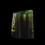 Dark Black Green Tourmaline 12mm 8ct 1.6g in sunlight - Rocks and Things Store