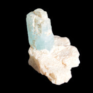 Blue Aquamarine crystals on Mica matrix 24ct 4.8g in sunshine - Rocks and Things Store