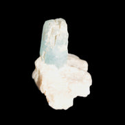 Blue Aquamarine crystals on Mica matrix 24ct 4.8g in sunshine - Rocks and Things Store