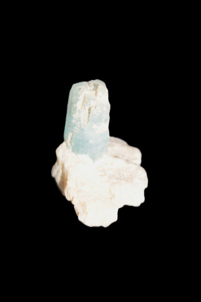 Blue Aquamarine crystals on Mica matrix 24ct 4.8g Rocks and Things