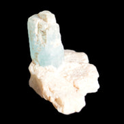 Blue Aquamarine crystals on Mica matrix 24ct 4.8g in sunshine - Rocks and Things Store