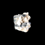 Black Tourmaline crystals on matrix of Lepidolite with tiny clear crystals 26.9ct 5.3g Rocks and Things