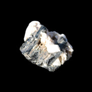 Black Tourmaline crystals on matrix of Lepidolite with tiny clear crystals 26.9ct 5.3g Rocks and Things