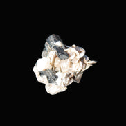 Black Tourmaline crystals on matrix of Lepidolite with tiny clear crystals 26.9ct 5.3g Rocks and Things