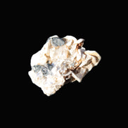 Black Tourmaline crystals on matrix of Lepidolite with tiny clear crystals 26.9ct 5.3g Rocks and Things