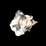 Black Tourmaline crystals on matrix of Lepidolite with tiny clear crystals 26.9ct 5.3g Rocks and Things