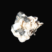 Black Tourmaline crystals on matrix of Lepidolite with tiny clear crystals 26.9ct 5.3g Rocks and Things