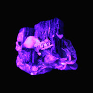 Black Tourmaline crystals on matrix of Lepidolite with tiny clear crystals 26.9ct 5.3g Rocks and Things