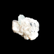 Blue Aquamarine crystal (6mm) on matrix 25mm 50ct 10g in sunshine - Rocks and Things Store