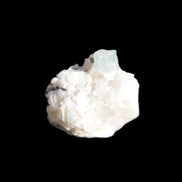 Blue Aquamarine crystal (6mm) on matrix 25mm 50ct 10g in sunshine - Rocks and Things Store