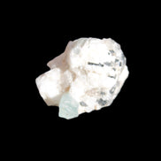 Blue Aquamarine crystal (6mm) on matrix 25mm 50ct 10g in sunshine - Rocks and Things Store