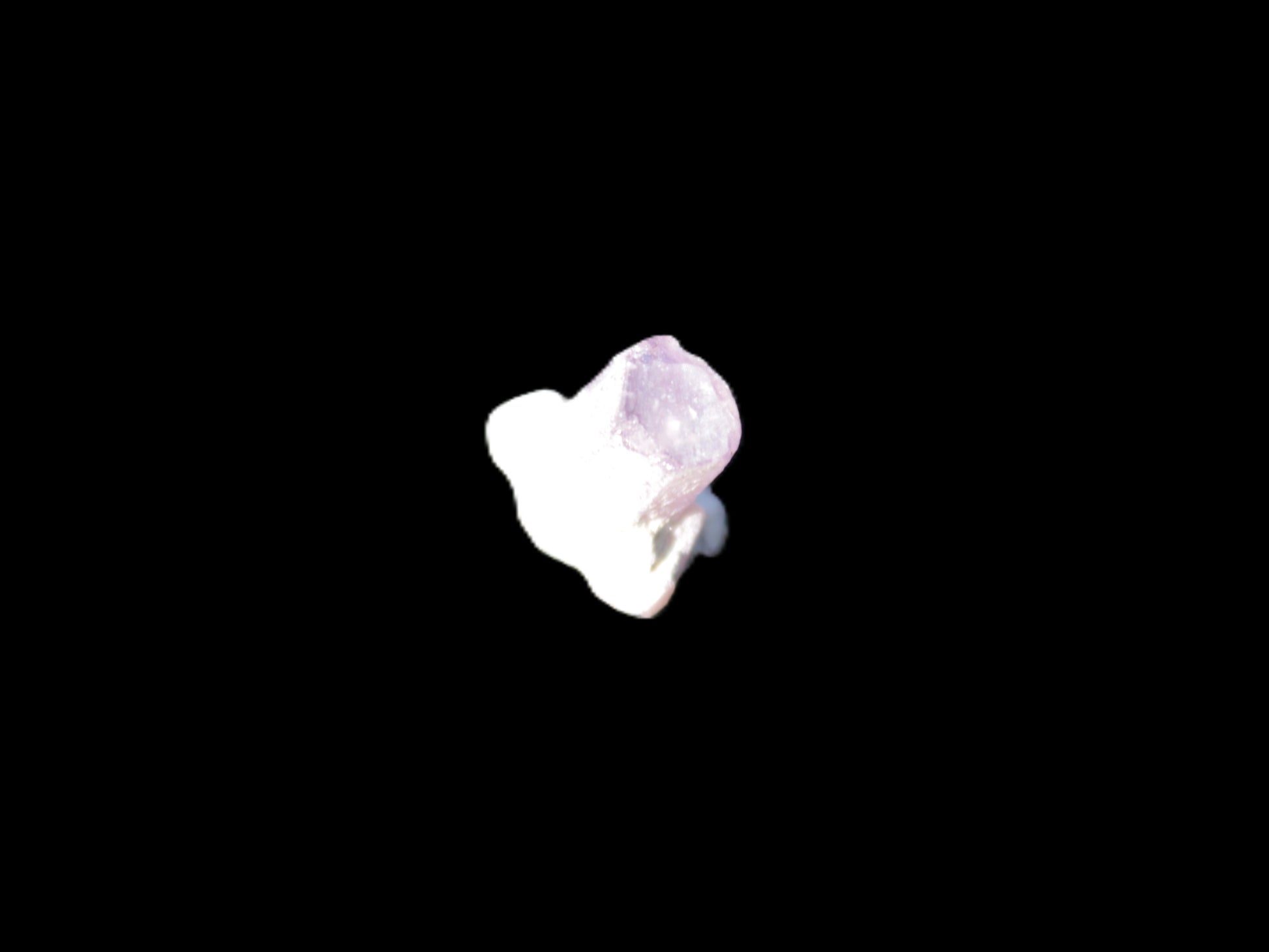 Pink Lilac Morganite tiny terminated crystal on matrix from Afghanistan 5ct 1g Rocks and Things