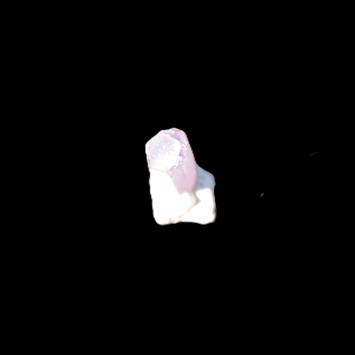 Pink Lilac Morganite tiny terminated crystal on matrix from Afghanistan 5ct 1g Rocks and Things