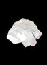 Pink with faint Green Watermelon Tourmaline 11mm on Clear Quartz 48ct 9.6g - Rocks and Things Store