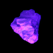 Pink with faint Green Watermelon Tourmaline 11mm on Clear Quartz 48ct 9.6g in UV light - Rocks and Things  Store