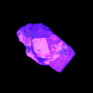 Pink with faint Green Watermelon Tourmaline 11mm on Clear Quartz 48ct 9.6g Rocks and Things