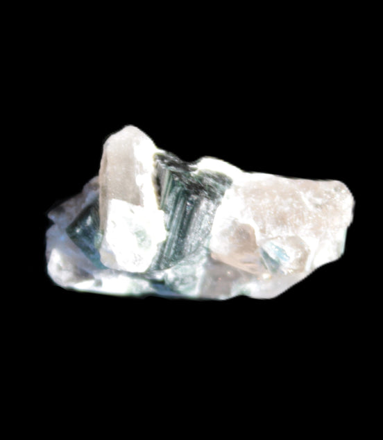 Smoky Quartz cluster with Green Tourmaline from Skardu, Pakistan 13.9ct 2.8g Rocks and Things