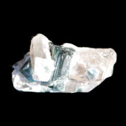 Smoky Quartz cluster with Green Tourmaline from Skardu, Pakistan 13.9ct 2.8g Rocks and Things