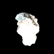 Blue Aquamarine crystal on Mica and Feldspar matrix 42.6ct 8.5g Rocks and Things