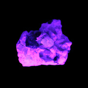 Unusual Olive Green with Pink Tourmaline in matrix 8.2g in UV light