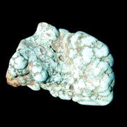 Persian Turquoise 32*42mm 52.3g in sunlight - Rocks and Things Store