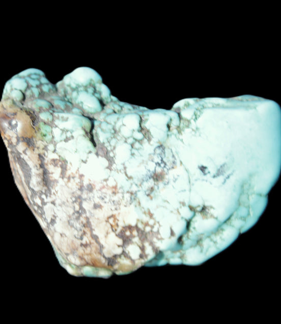 Persian Turquoise 32*42mm 52.3g in sunlight - Rocks and Things Store
