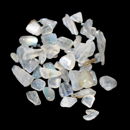 Labradorite Moonstone polished chips 10g Rocks and Things