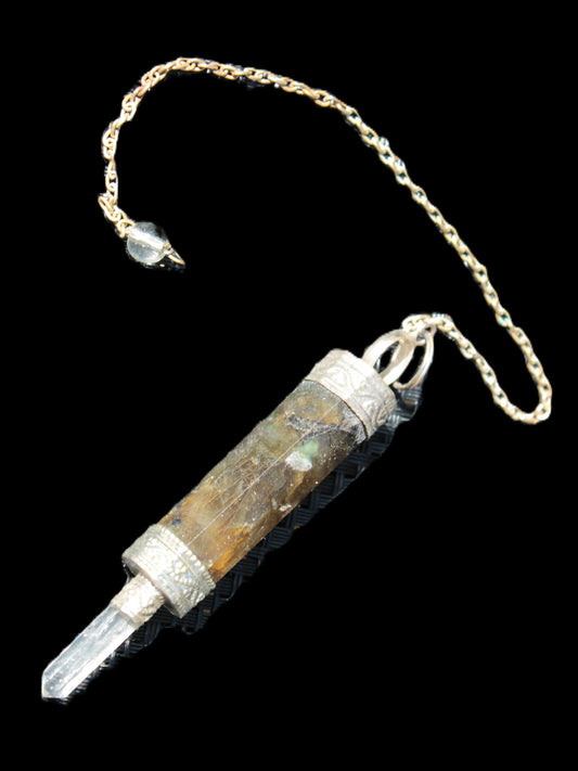 Labradorite dowsing pendulum 18g Rocks and Things