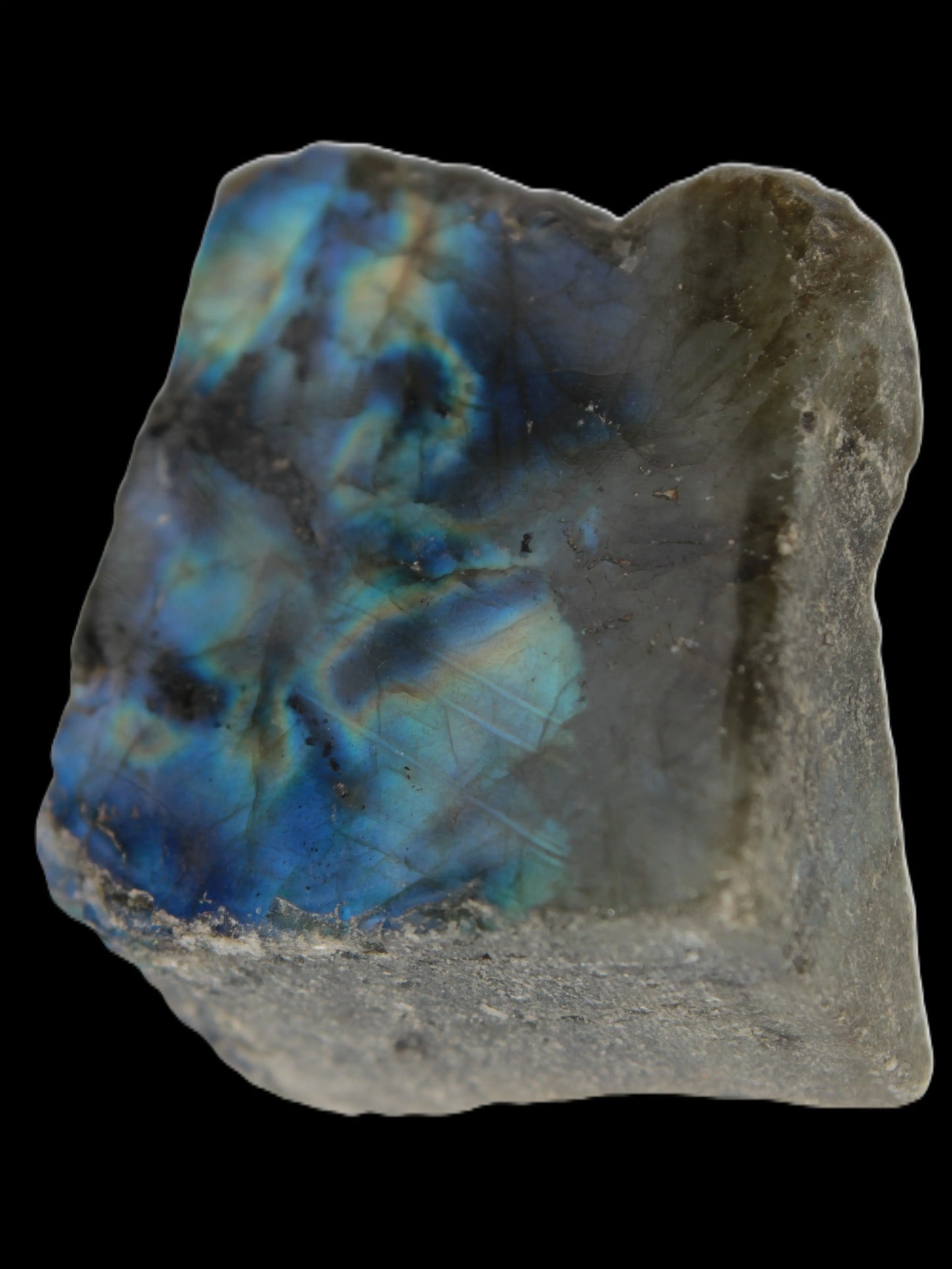 Labradorite natural and polished 83g Rocks and Things Store