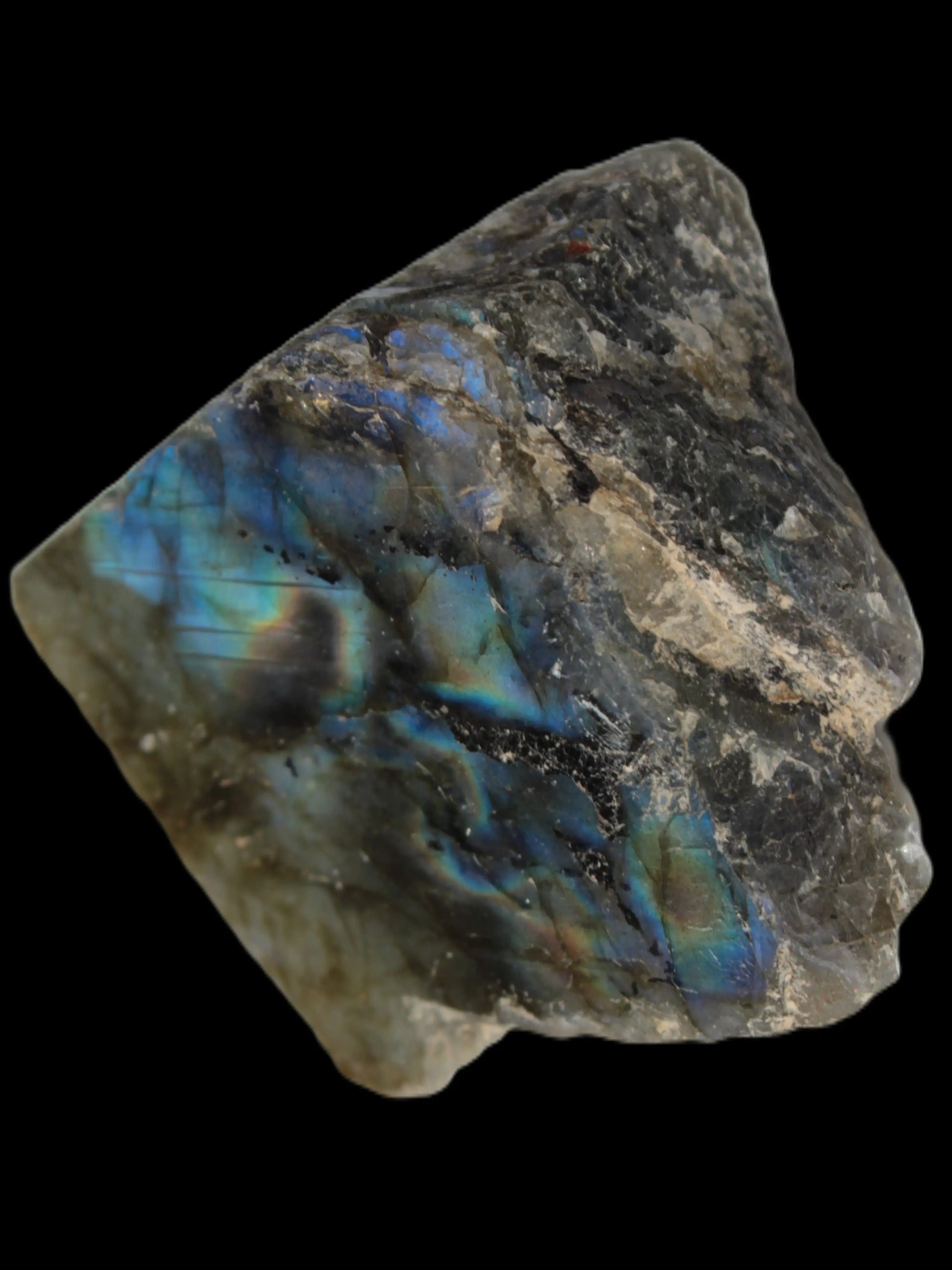 Labradorite natural and polished 83g Rocks and Things Store