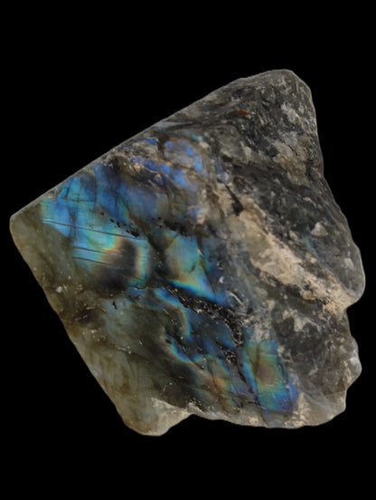 Labradorite natural and polished 83g Rocks and Things Store