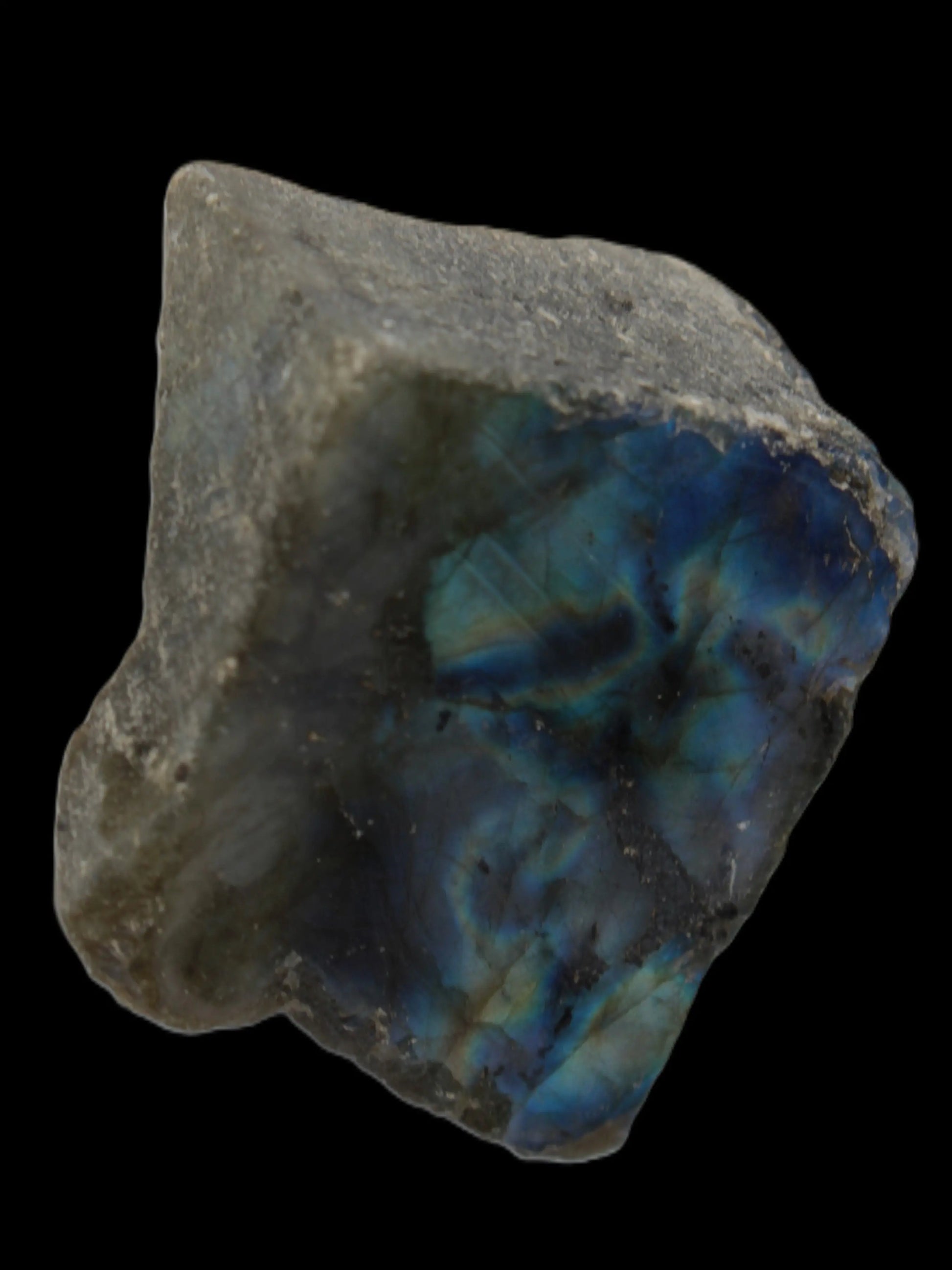 Labradorite natural and polished 83g Rocks and Things Store