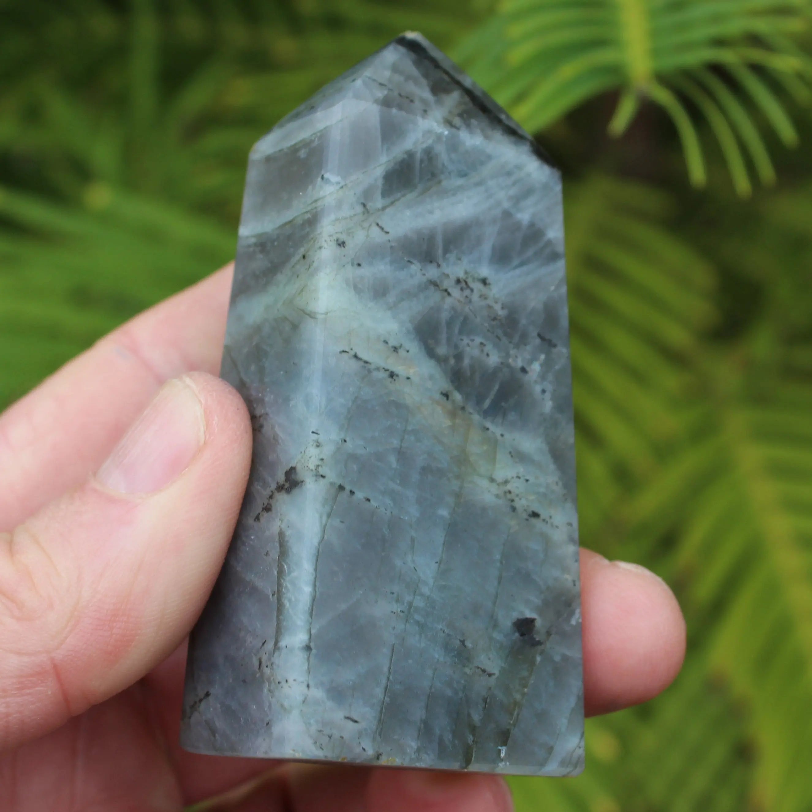 Labradorite obelisk 137g Rocks and Things