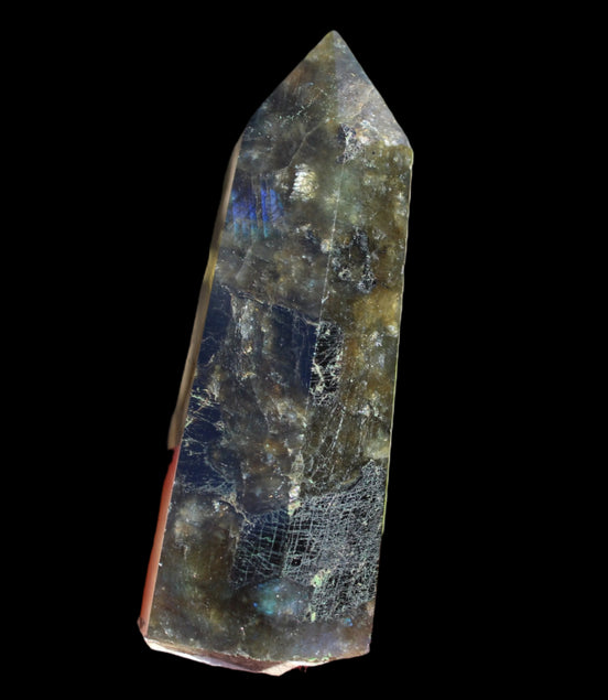 Labradorite wand 38g in sunlight - Rocks and Things Store