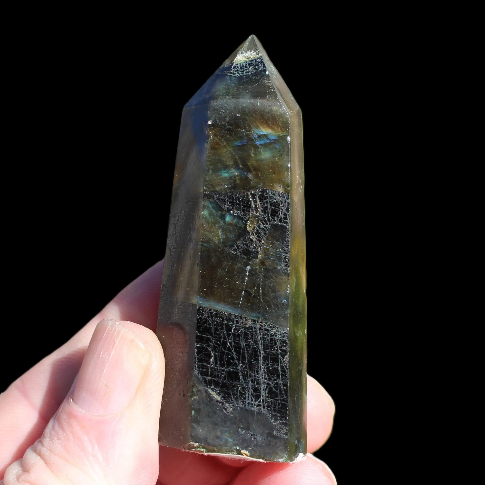 Labradorite wand 38g Rocks and Things